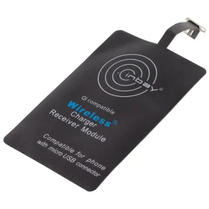 Acv* Récepteur de Charge Qi Universel Inbay, avec Connecteur Micro-Usb 2.0